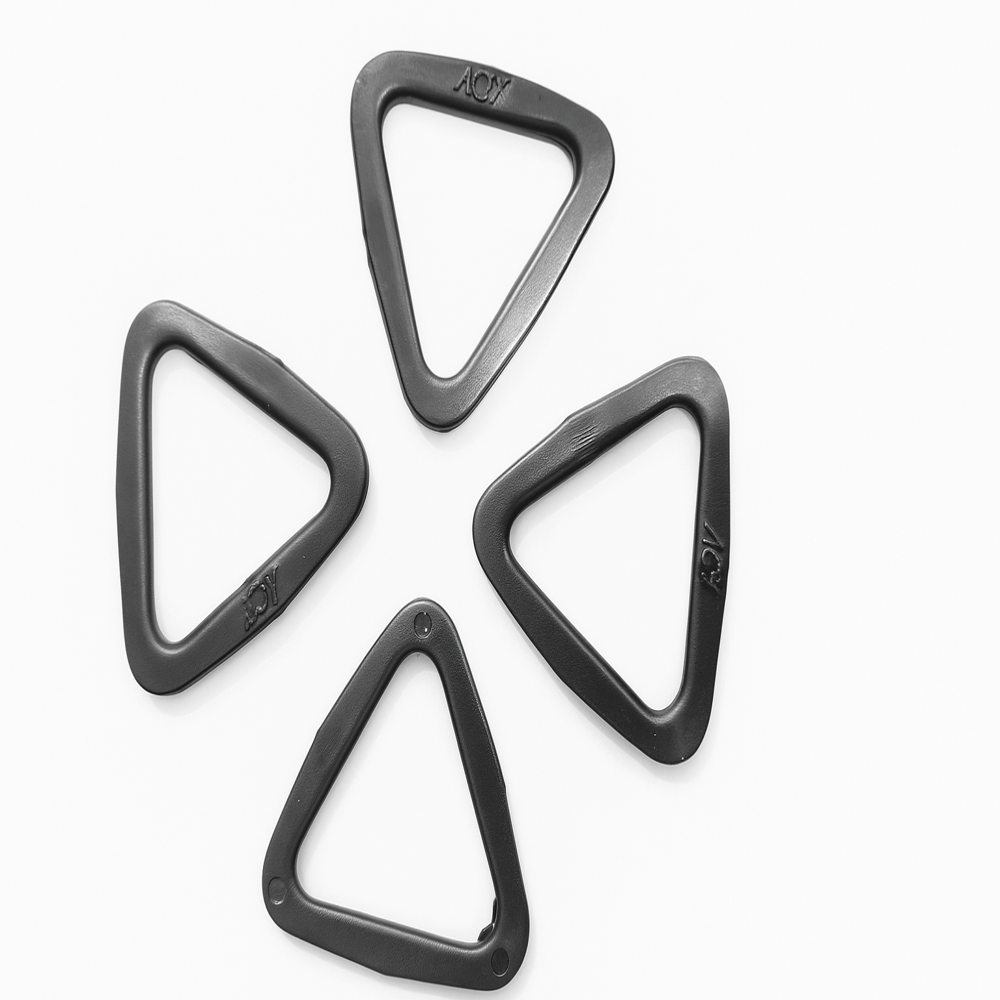Plastic Triangle Bag Buckle - Color: As Per The Requirement
