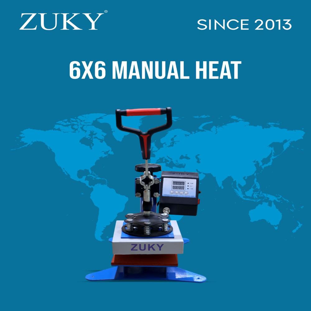 6X6 Manual Heat Transfer Machine