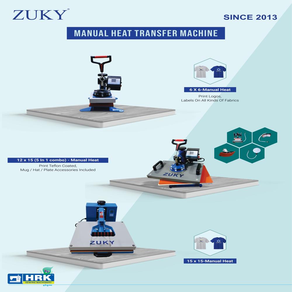 6X6 Manual Heat Transfer Machine