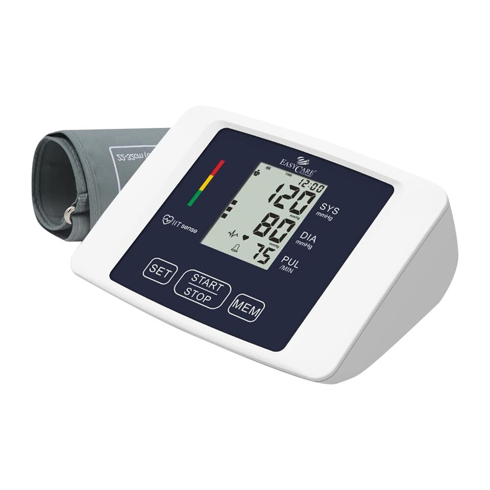 EASYCARE German Tech Fully Automatic Digital Blood Pressure Monitor with USB Power Supply - Accurate and Convenient BP Monitoring