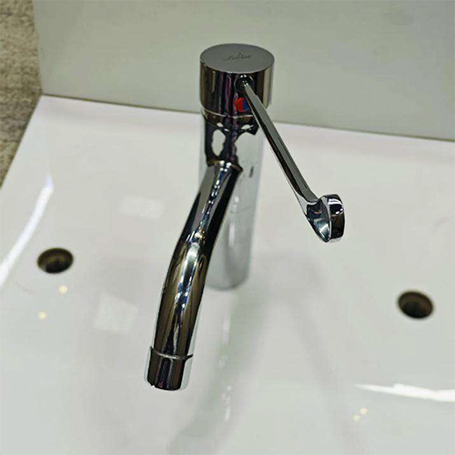 Elbow Operated Single Lever Basin Mixer