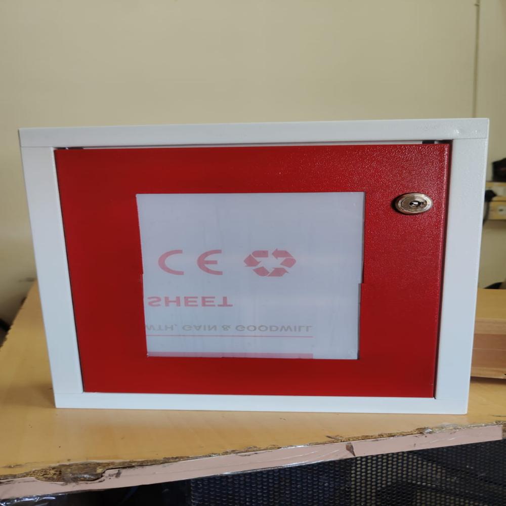 First Aid Empty Metal Box 
