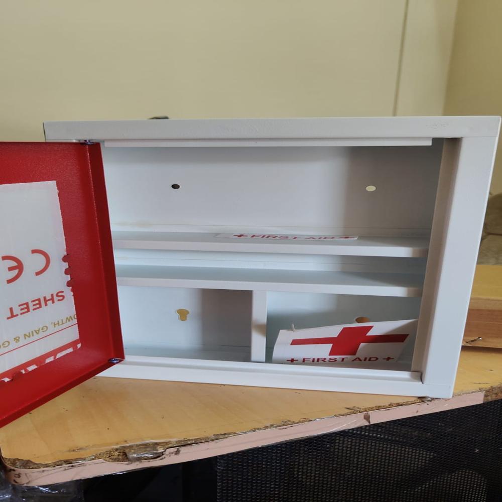 First Aid Empty Metal Box