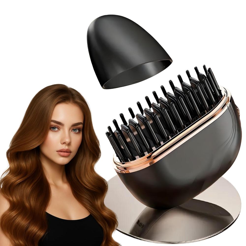 Mini Wireless Hair Straightening Comb