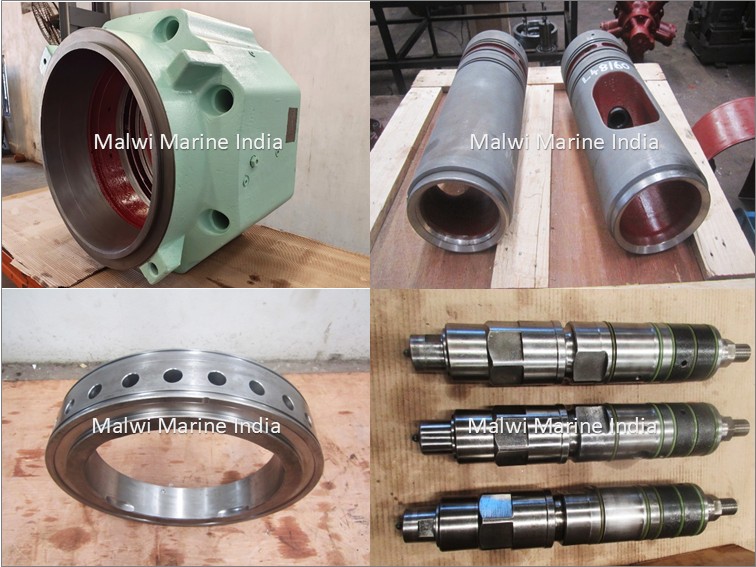 MAN - 9L48/60, 8L48/60, 7L48/60, 6L48/60-CD - JACKET - VALVE CAGE - FLAME RING - SPARE PARTS