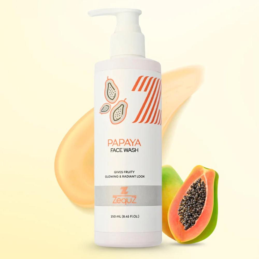 Zequz Papaya Face Wash - (1 Pc / 250 ML)