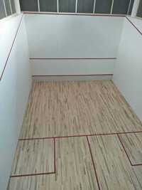Squash Court - Color: Natural Wood