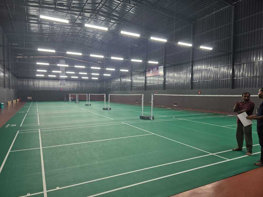 Badminton Court Wooden Flooring