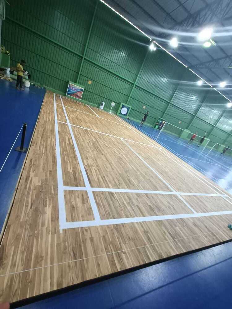 Badminton Court Wooden Flooring