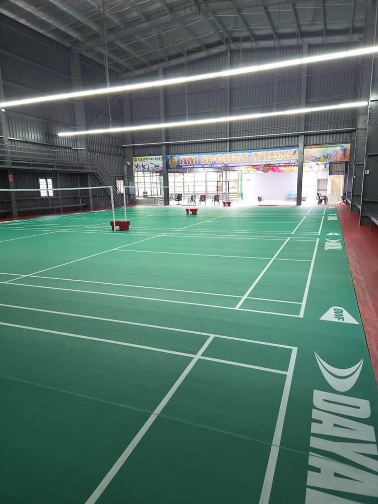 Badminton Court Wooden Flooring