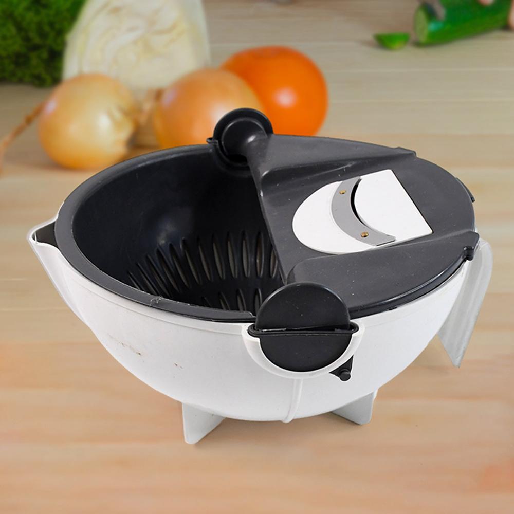 Multifunctional Vegetable Chopper (9 In 1) - Color: Mix