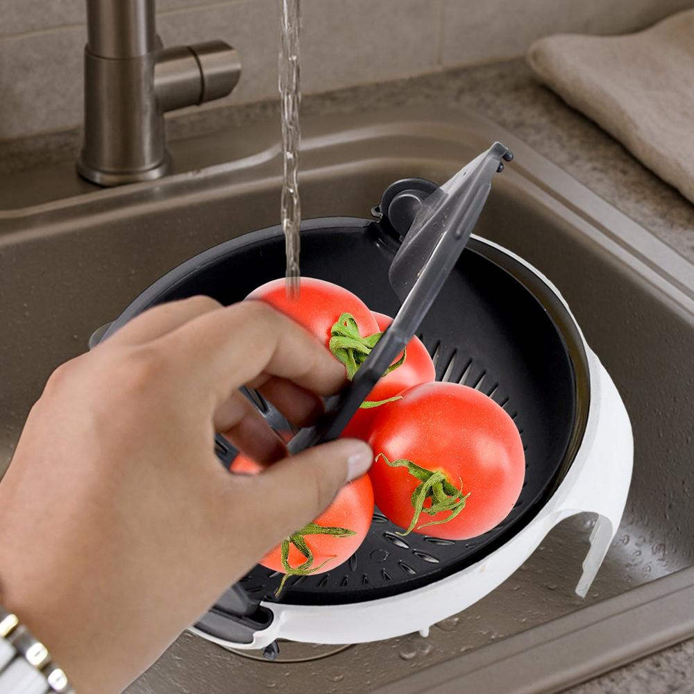Multifunctional Vegetable Chopper (9 In 1) - Color: Mix
