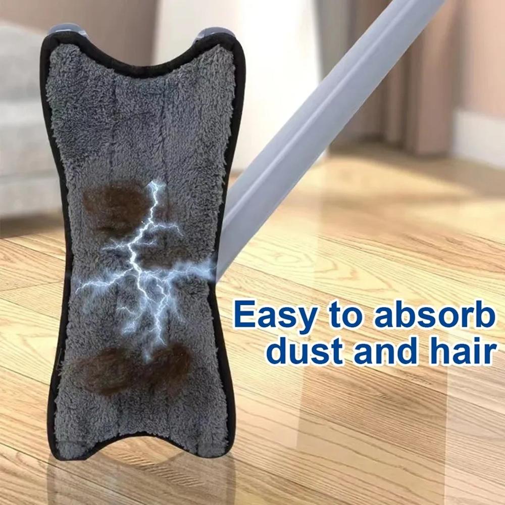 Adjustable 360 Flat Hand Mop: Floors, Walls, Ceilings (Easy Squeeze) - Color: Mix