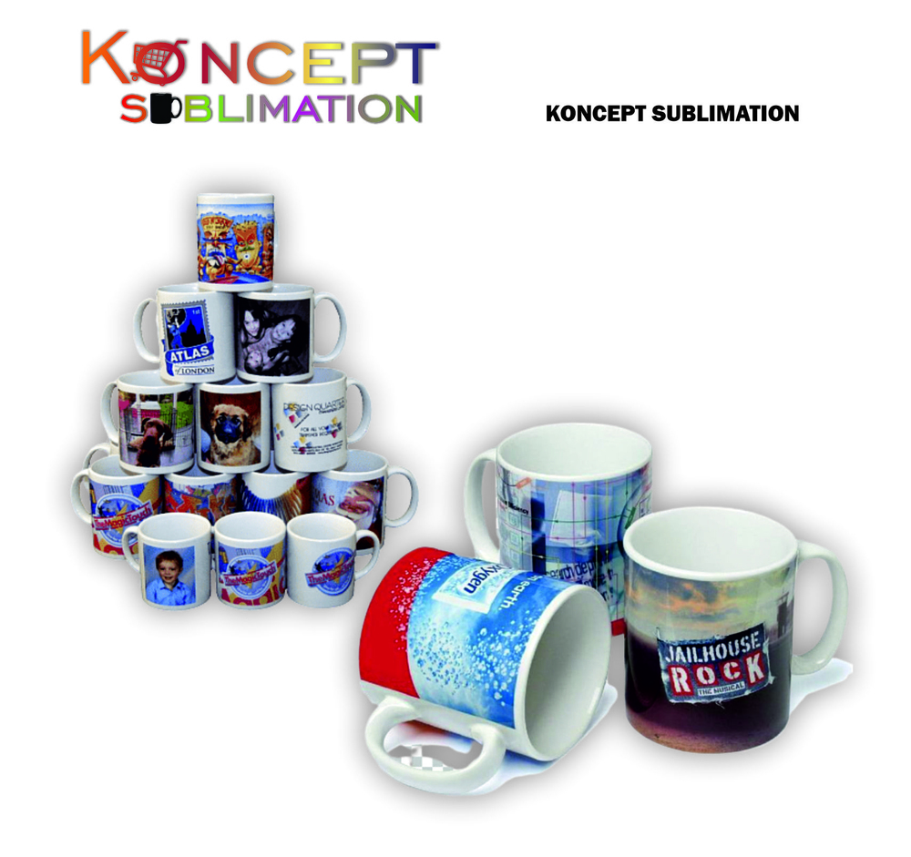 Sublimation Printed Mugs