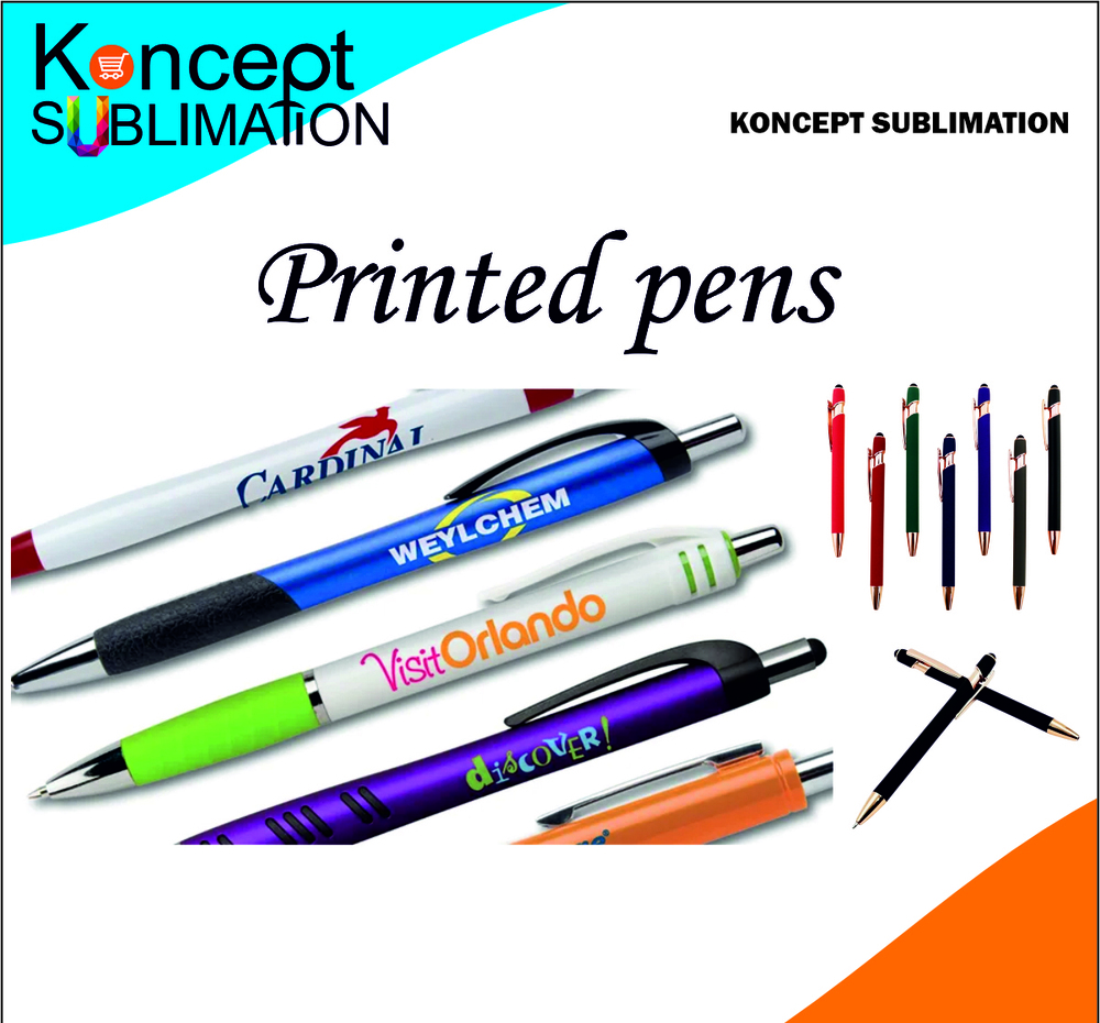 Sublimation Printed Pens