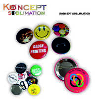 Printed Pin Badges