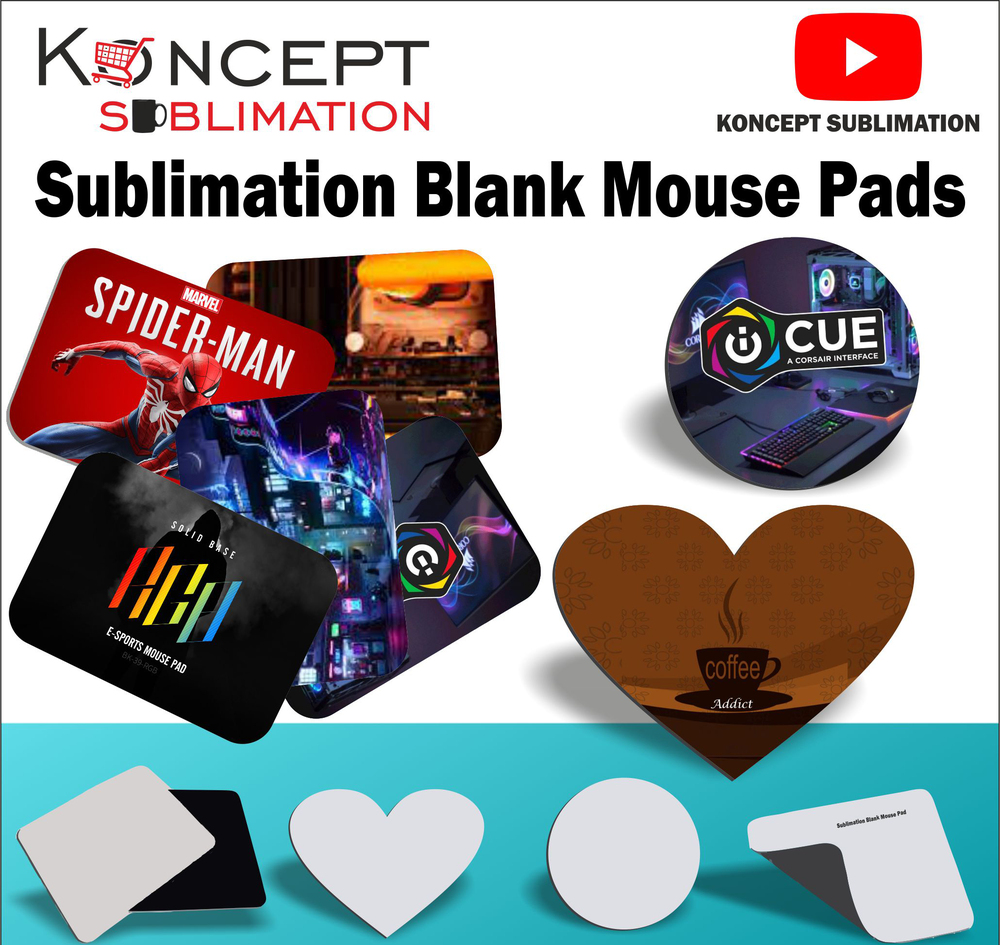 Sublimation Blank Mouse Pads
