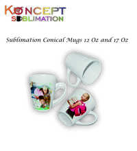 Sublimation Conical Mugs