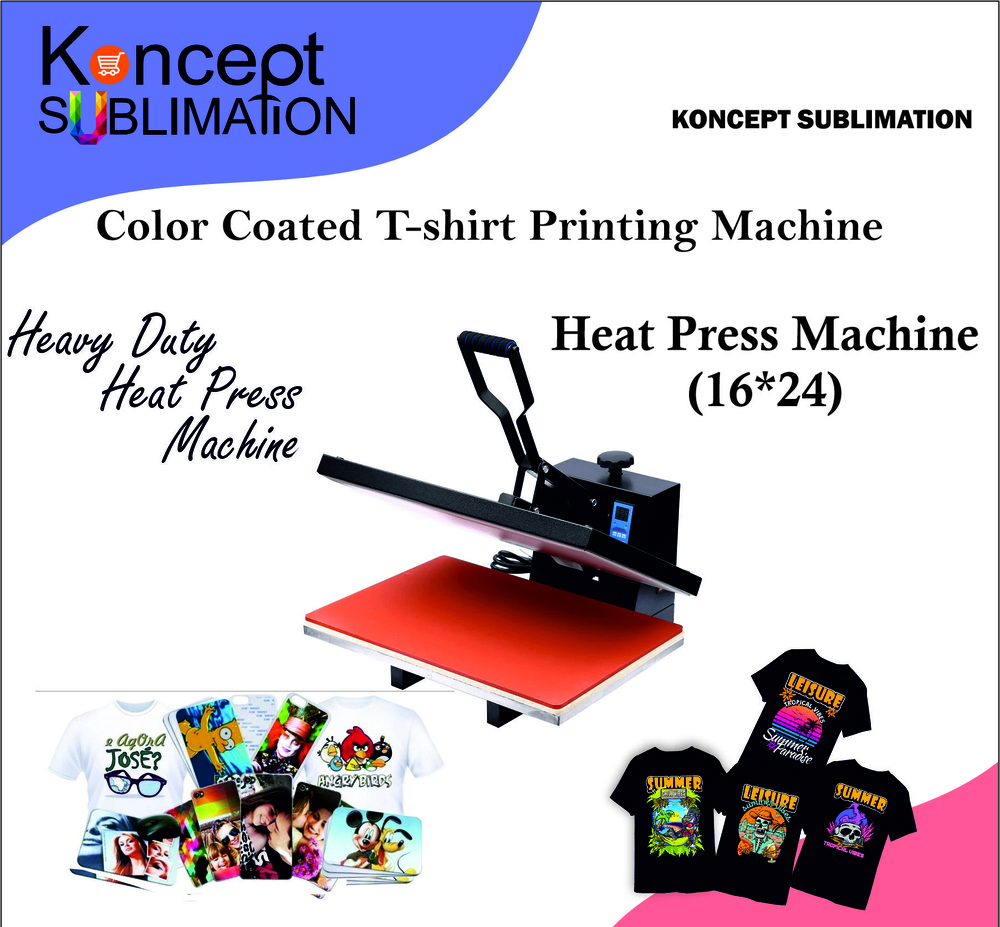 16x24 Flat Heat Press Machine