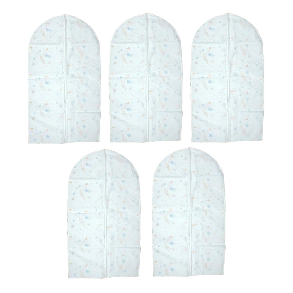 Premium Wardrobe Garment Cover Set (60  80 cm, Pack of 5)