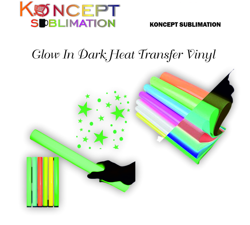 Heat Transfer Glow In Dark Vinyl