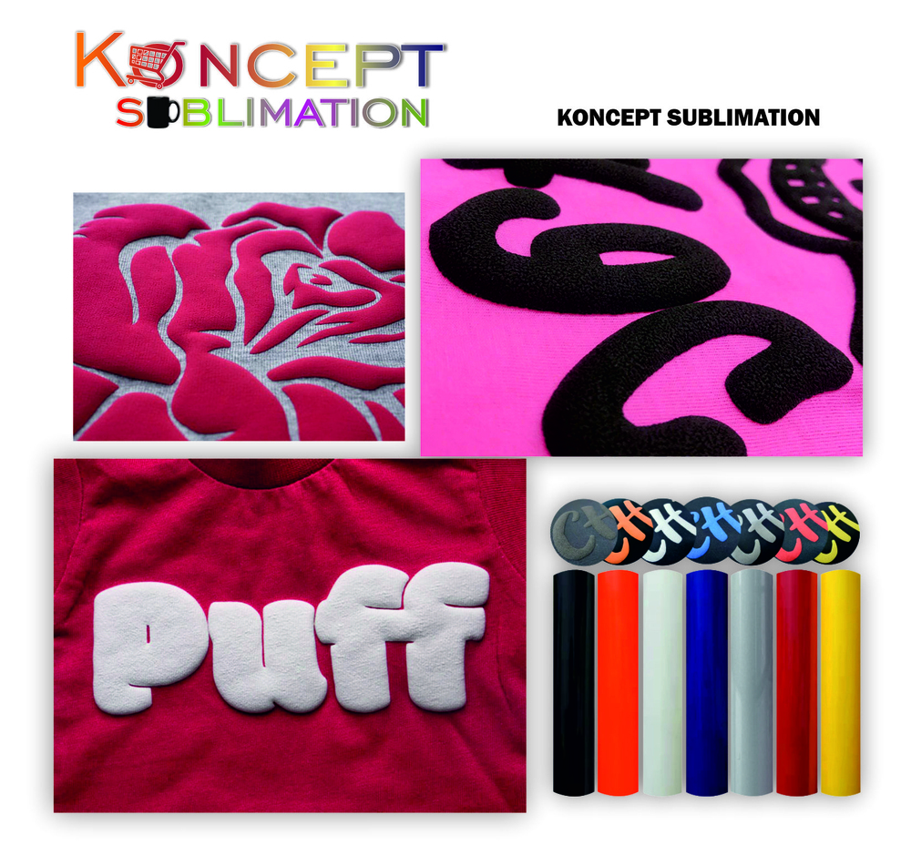 Heat Transfer Puff Vinyl