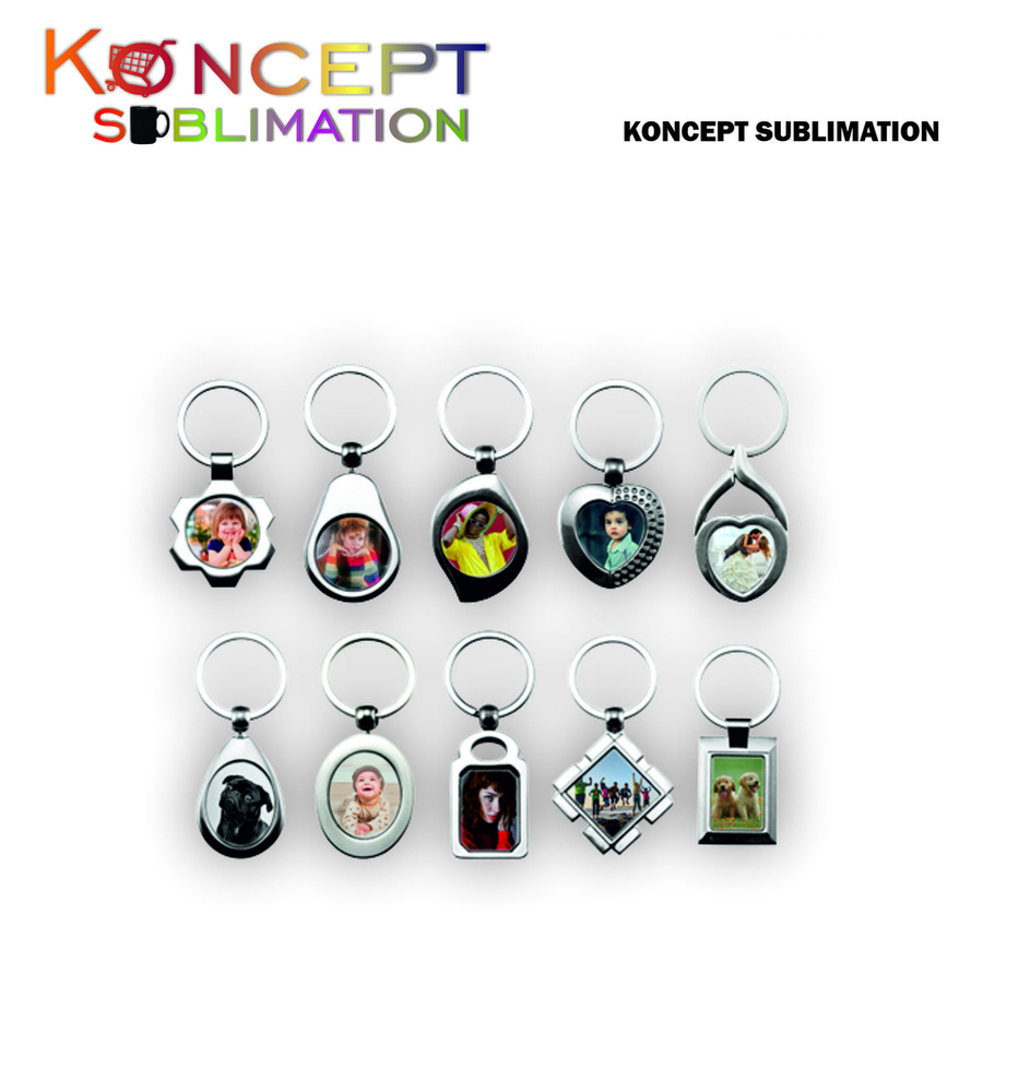 Sublimation Metal Keychains