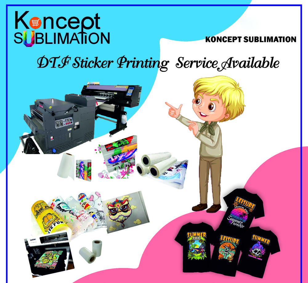 Dtf Sticker Printing Services