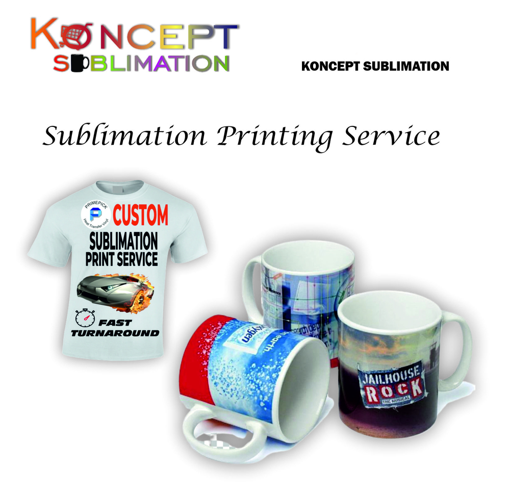 Sublimation Printing And Transfer Services