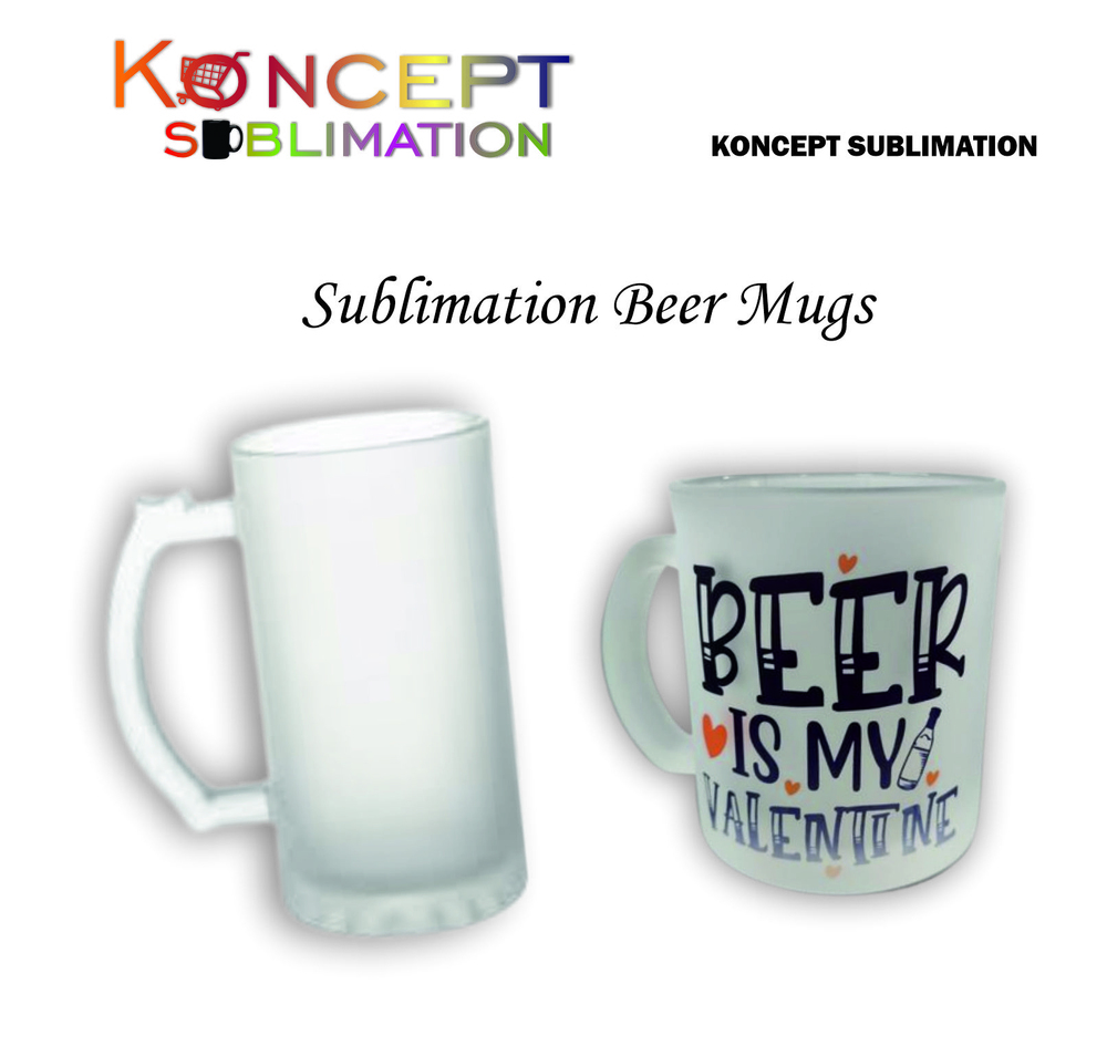 Sublimation Beer Mugs