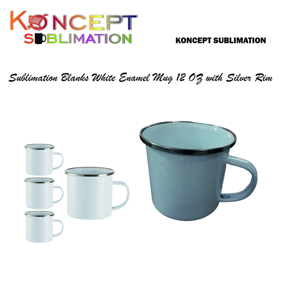 12oz Sublimation Metal Mugs