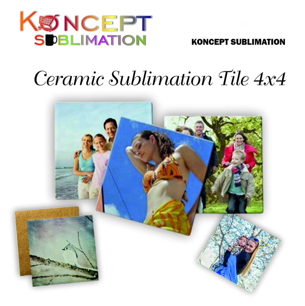 4x4 Sublimation Ceramic Tile
