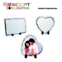 Sublimation Rock Photo Stones - Capacity: 10 Pcs/hr