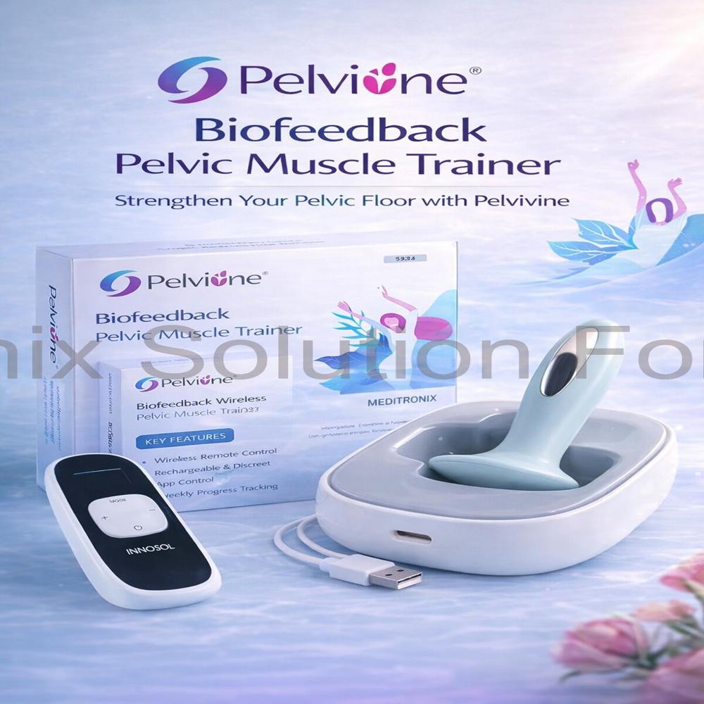 Wireless Pelvic Floor Strengthening Device for Daily Rehabilitation Programs