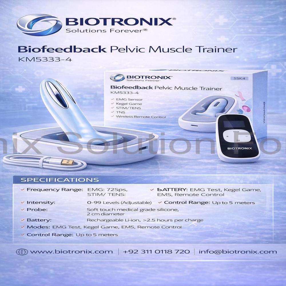 Wireless Pelvic Floor Strengthening Device for Daily Rehabilitation Programs
