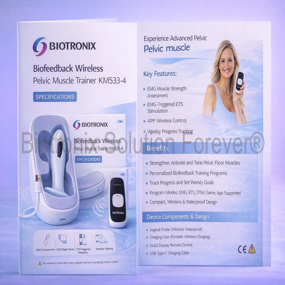 Wireless Pelvic Floor Strengthening Device for Daily Rehabilitation Programs