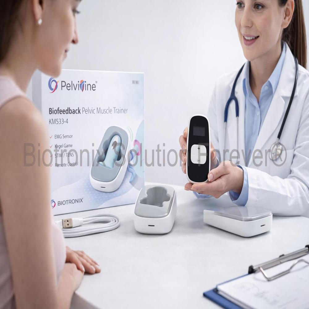 Wireless Pelvic Floor Strengthening Device for Daily Rehabilitation Programs