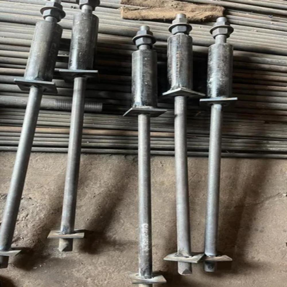 Galvanised Foundation Bolt - Color: Grey