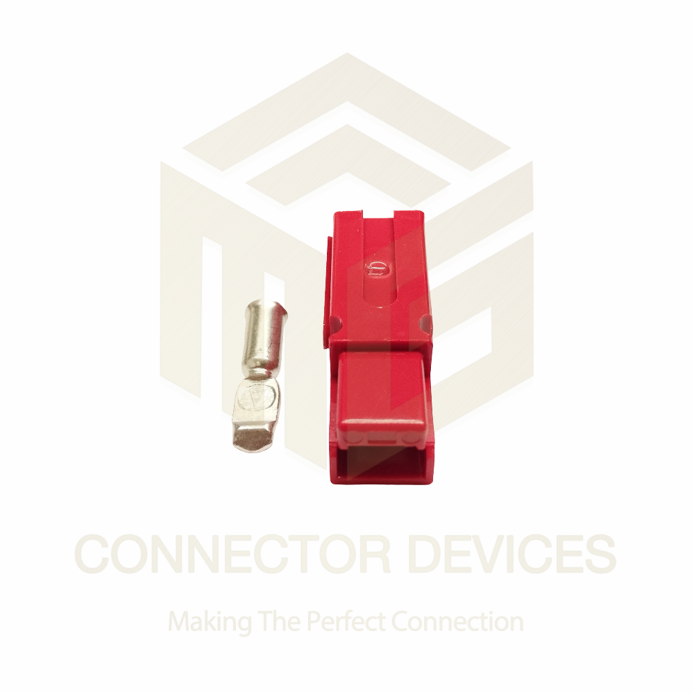 Anderson Battery Connector 50 Amp Single Pin (Red)