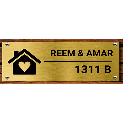 Acrylic Name Plate