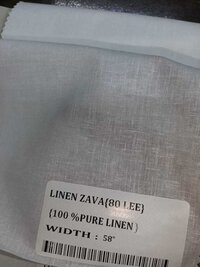 70 lee pure linen fabric