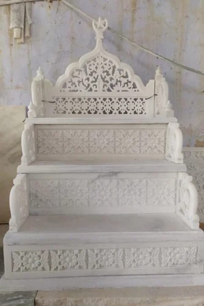 White Marble Masjid Mimber