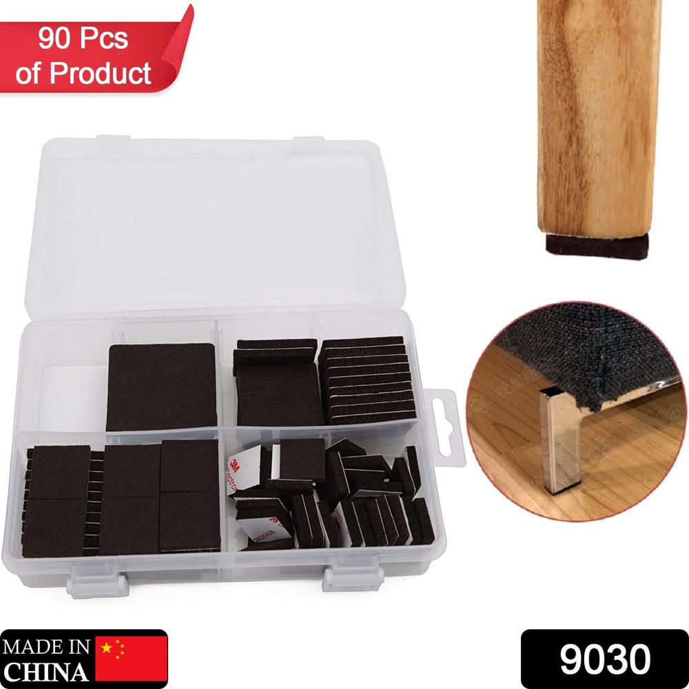 Furniture Pad Square Felt Pads Floor Protector Pad For Home & All Furniture Use - Color: Mix