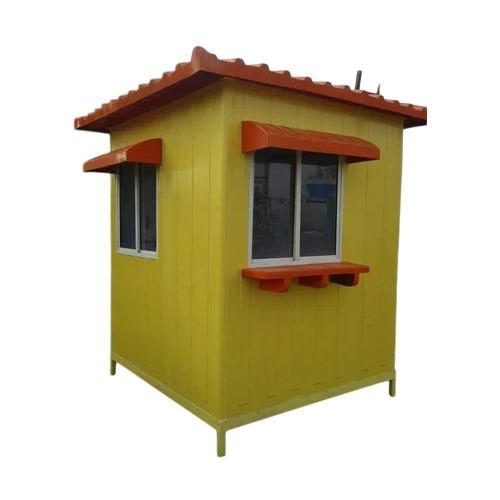 Security Cabins - Color: Yellow