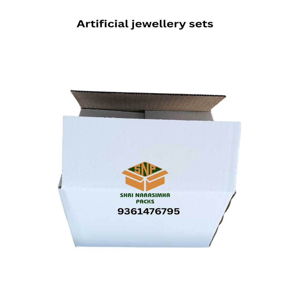 Artificial jewellery sets packing box