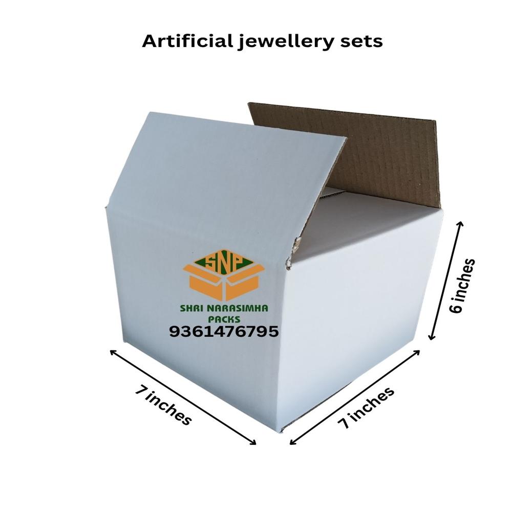 Artificial jewellery sets packing box