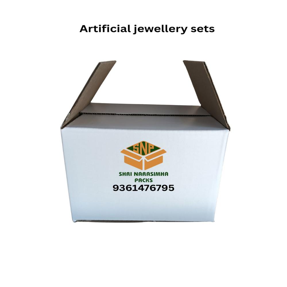 Artificial jewellery sets packing box