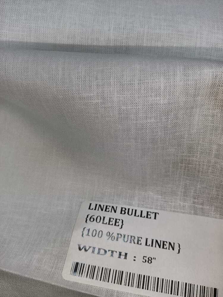 60 LEE PURE LINEN SHIRTING FABRIC