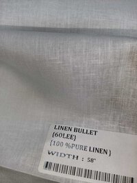 60 LEE PURE LINEN SHIRTING FABRIC
