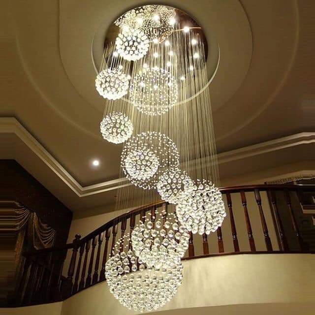 Glass Chandelier
